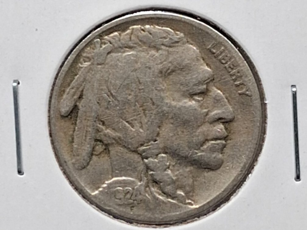 1924 PD Buffalo Nickel Coins