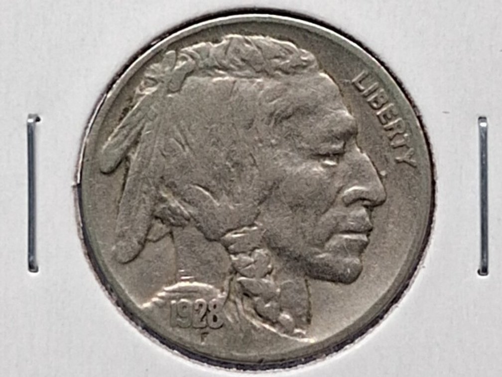 1928 PDS Buffalo Nickel Coins