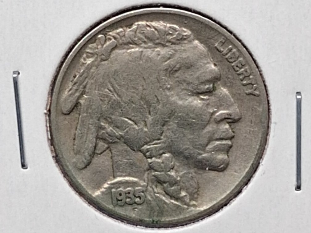 1935 PDS Buffalo Nickel Coins