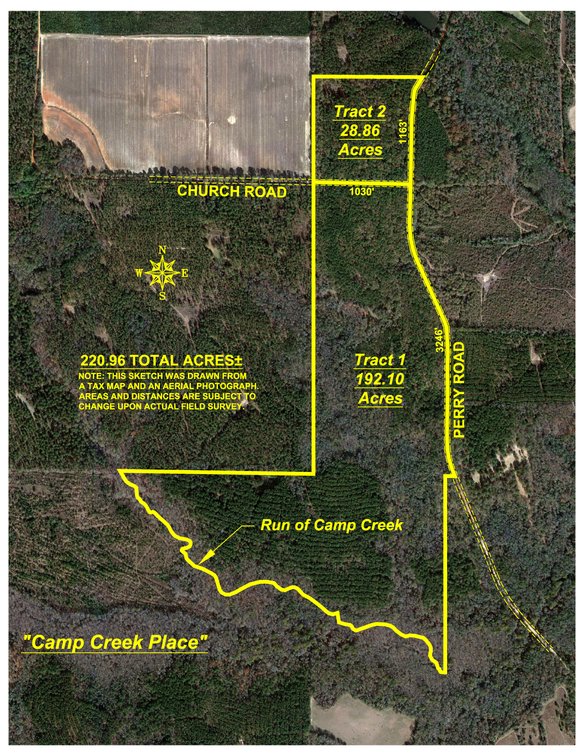 Image for 220+/- Acres - Camp Creek Place - Macon County, GA