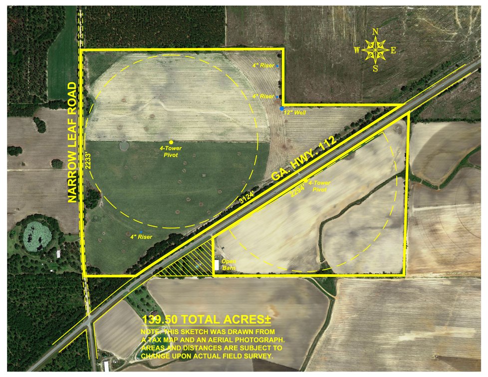Image for 202+/- Total Acres - Prime Irrigated Row Crop Farmland