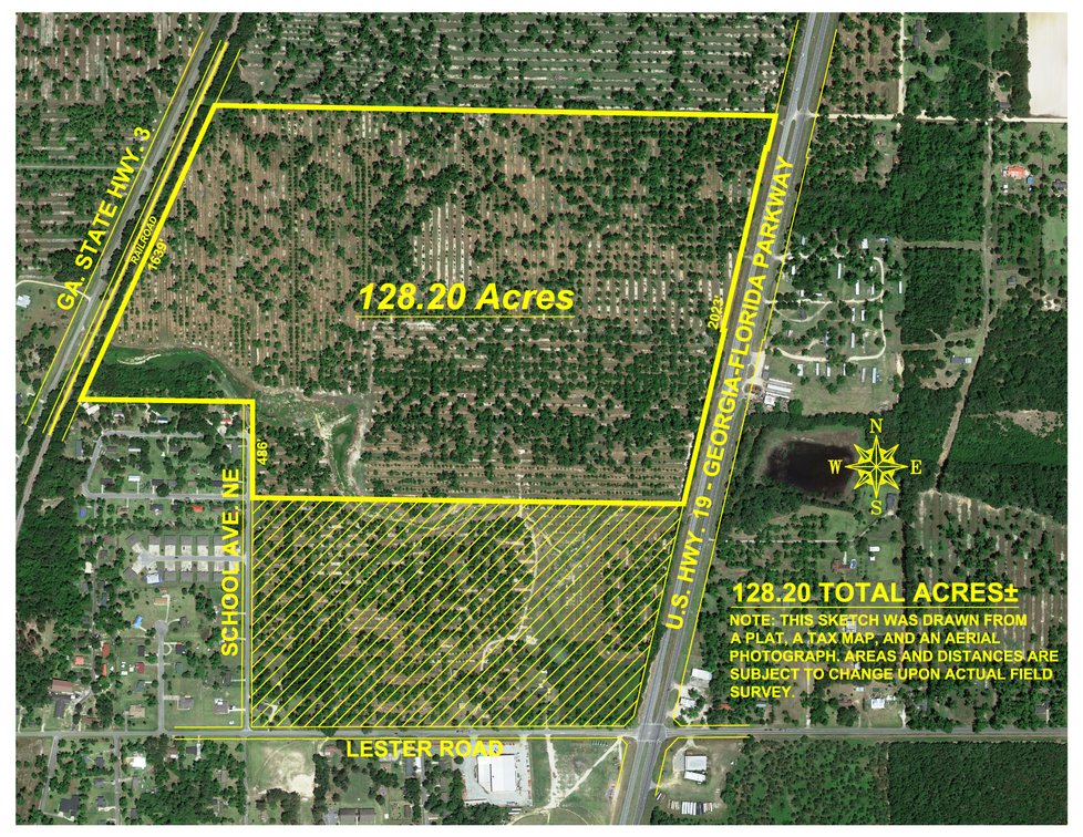 Image for 128+/- Acres - Cecil Tara Pecan Grove w/ Prime Development Potential
