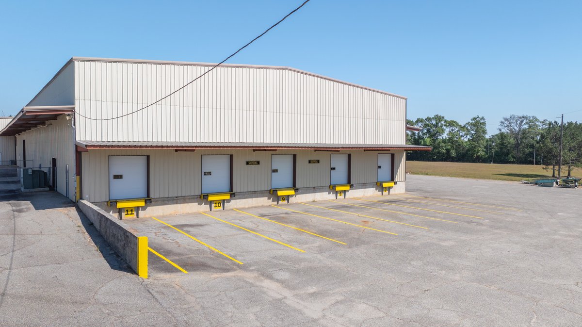 Image for Commercial Cold Storage Facility - Adel, Georgia - 39,720+/- sq. ft. Warehouse Facility with Cold Storage - 5,000+/- sq.ft Enclosed Building - 7.29+/- Acres