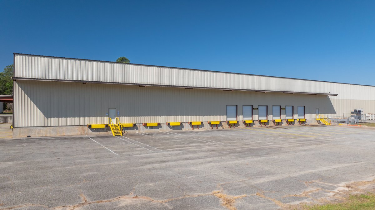 Image for Commercial Cold Storage Facility - Adel, Georgia - 39,720+/- sq. ft. Warehouse Facility with Cold Storage - 5,000+/- sq.ft Enclosed Building - 7.29+/- Acres