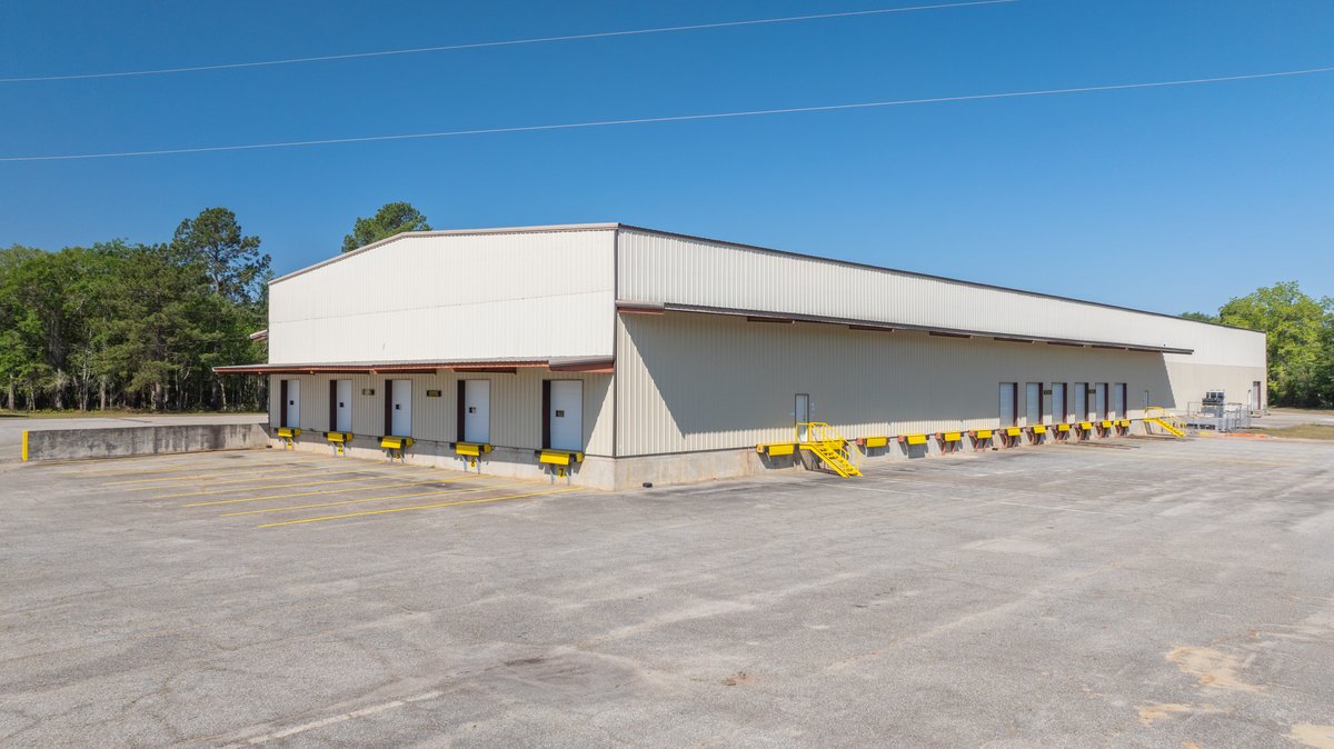Image for Commercial Cold Storage Facility - Adel, Georgia - 39,720+/- sq. ft. Warehouse Facility with Cold Storage - 5,000+/- sq.ft Enclosed Building - 7.29+/- Acres