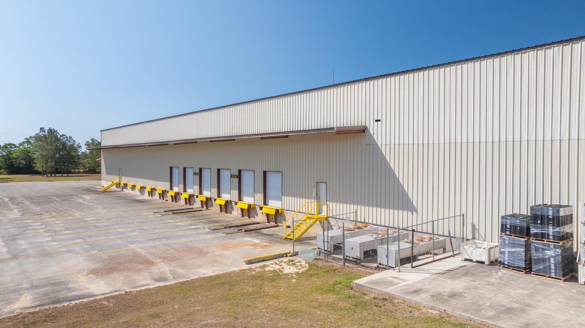 Image for Commercial Cold Storage Facility - Adel, Georgia - 39,720+/- sq. ft. Warehouse Facility with Cold Storage - 5,000+/- sq.ft Enclosed Building - 7.29+/- Acres