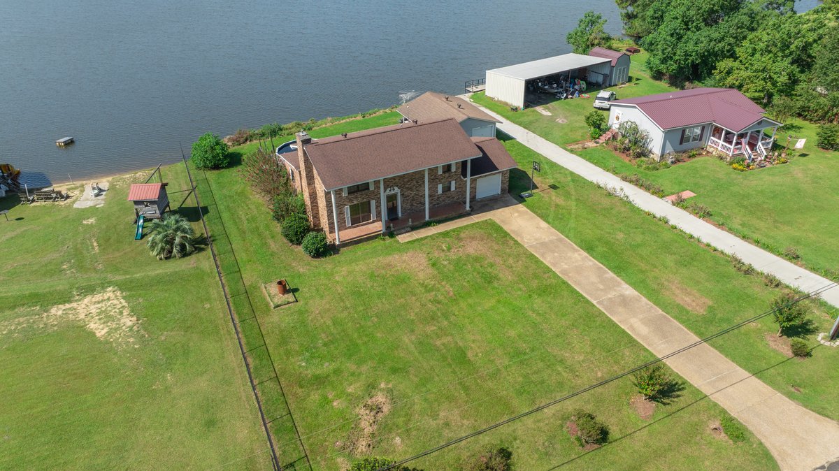 Image for Indian Lake Retreat - Waterfront Colonial Brick Home in Colquitt County, Georgia
