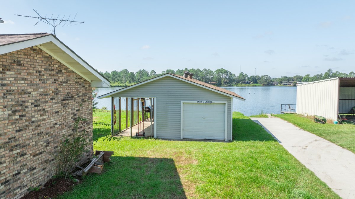 Image for Indian Lake Retreat - Waterfront Colonial Brick Home in Colquitt County, Georgia