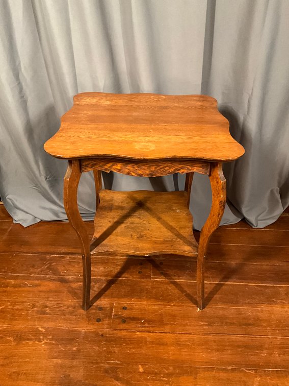 Vintage Oak English Side Table
