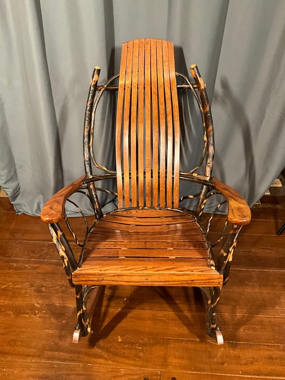 Amish Bentwood Hickory Rocker