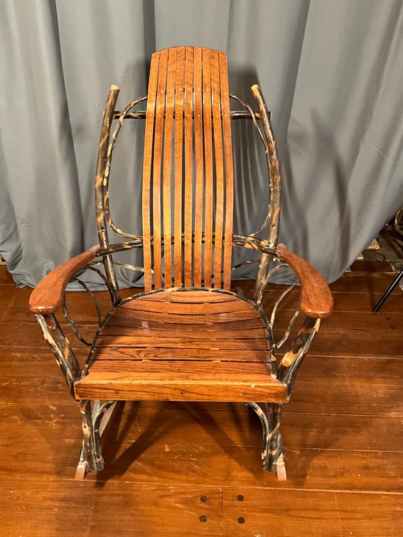 Amish Bentwood Hickory Rocker