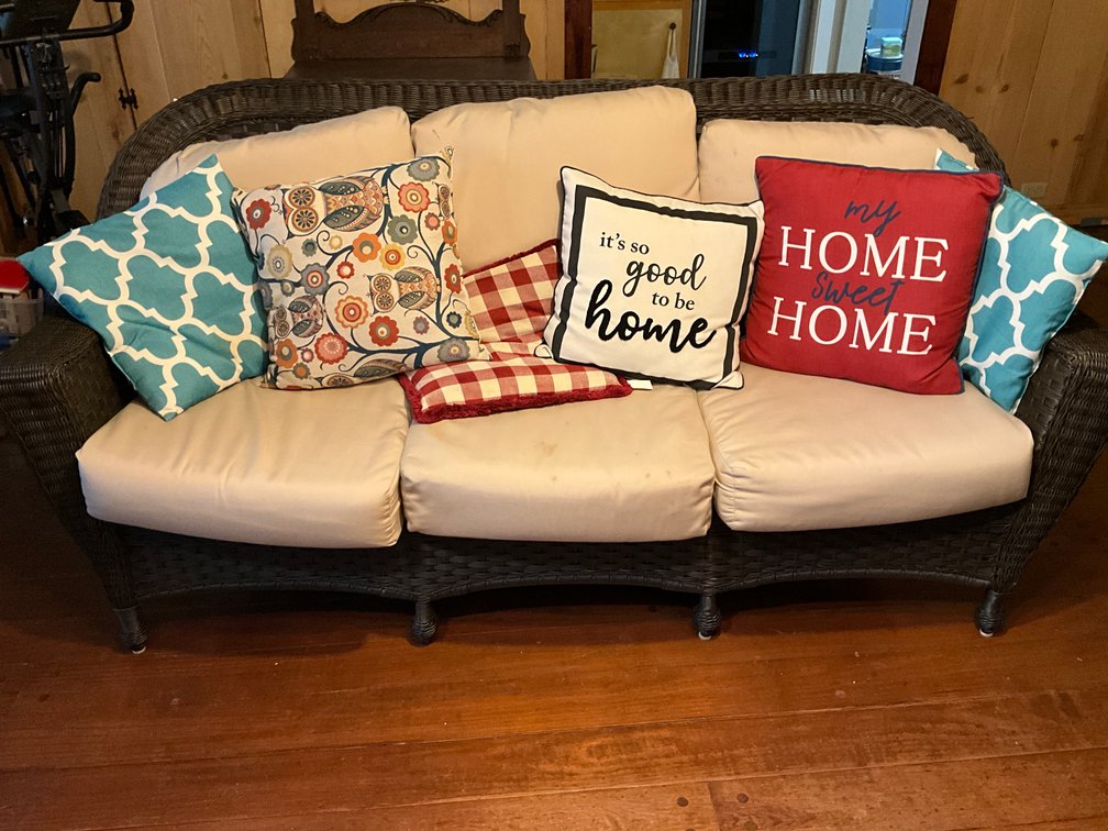 Wicker Couch