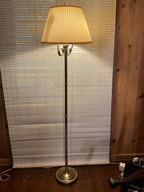 Brass Floor Lamp