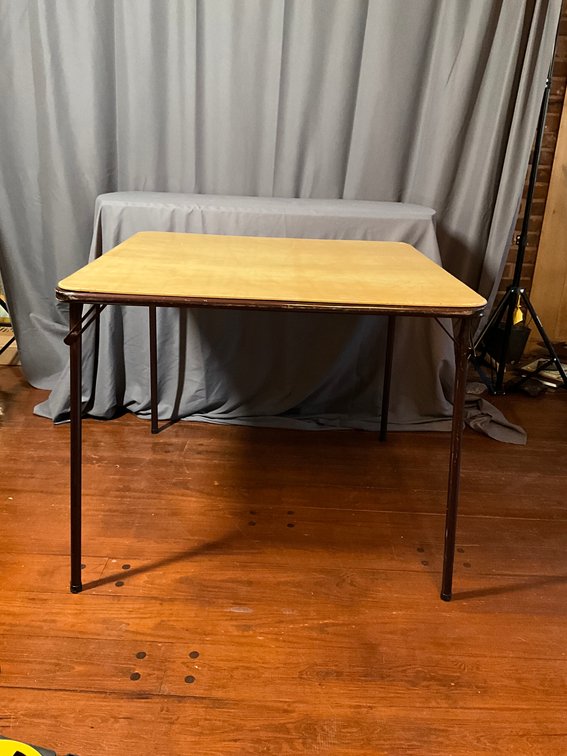 Folding Card Table 