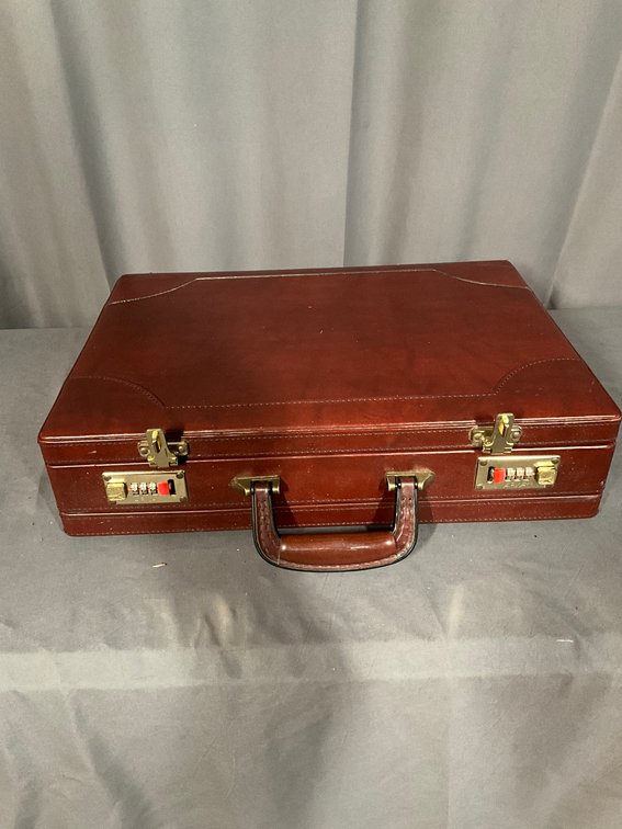 Airway Leather Executive Brief Case 