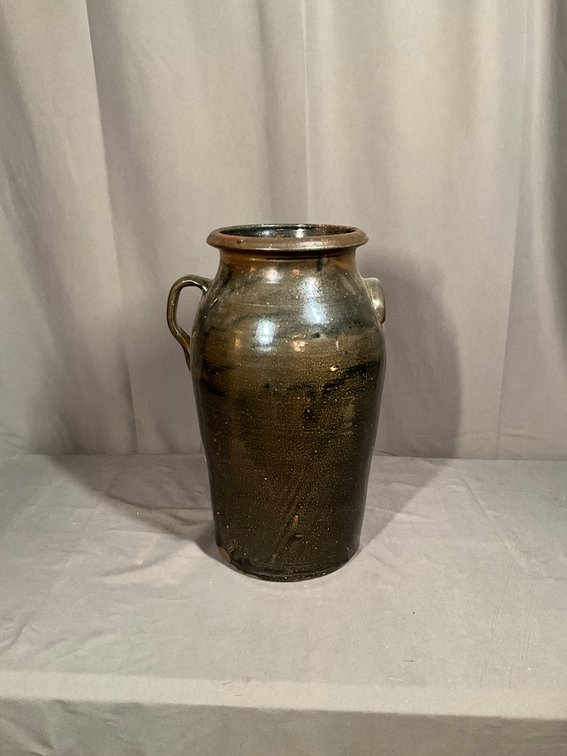 Vintage Glazed Butter Churn Crock 3gallon 