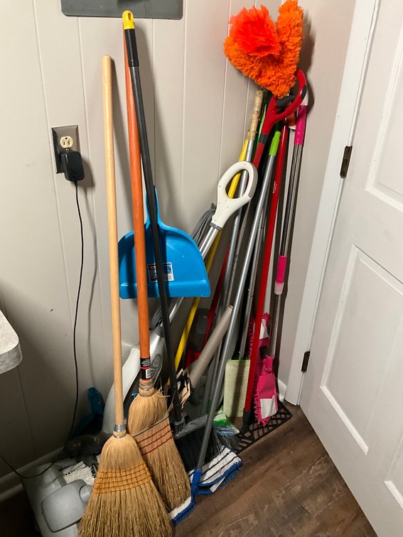 Brooms , Mops And Other Cleaning Items