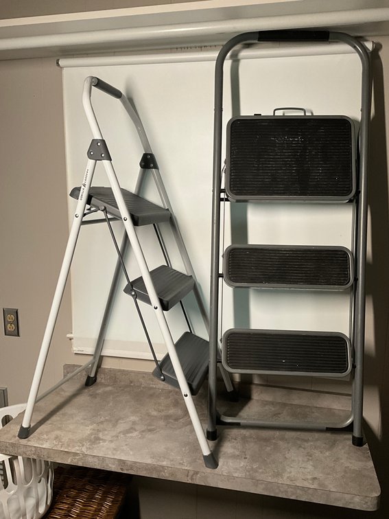 2 Three Step Ladders