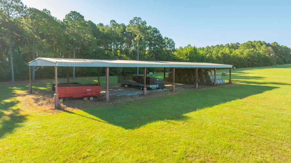Image for 224+/- Total Acres – The Bowen Farm - Productive Farmland w/ Brick Home, Coastal Hayfields & Large Metal Building