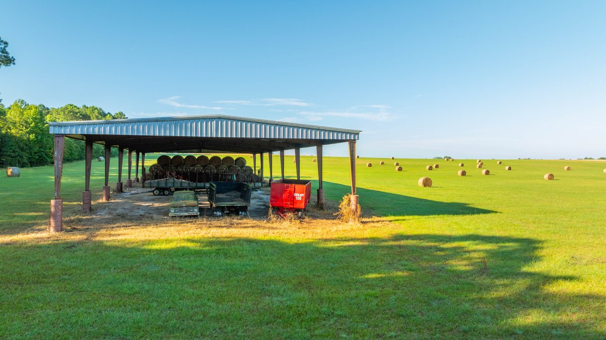 Image for 224+/- Total Acres – The Bowen Farm - Productive Farmland w/ Brick Home, Coastal Hayfields & Large Metal Building
