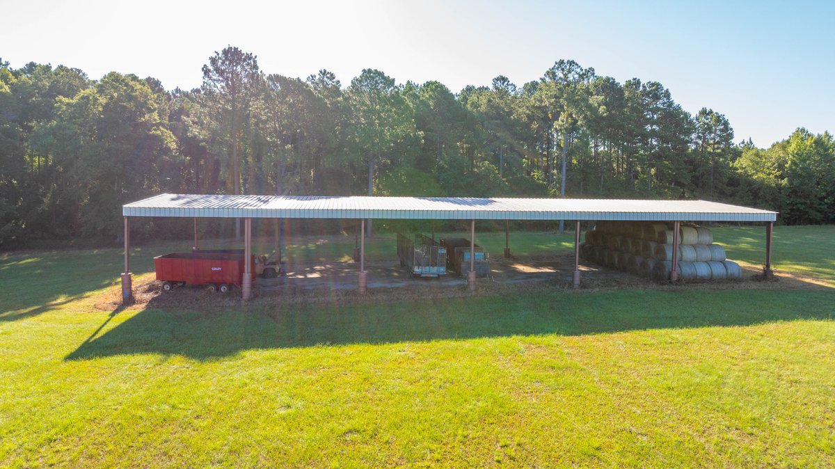 Image for 224+/- Total Acres – The Bowen Farm - Productive Farmland w/ Brick Home, Coastal Hayfields & Large Metal Building
