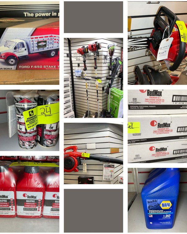Image for Large Outdoor Power Equipment Retirement and Liquidation Auction!  Online Only Event!