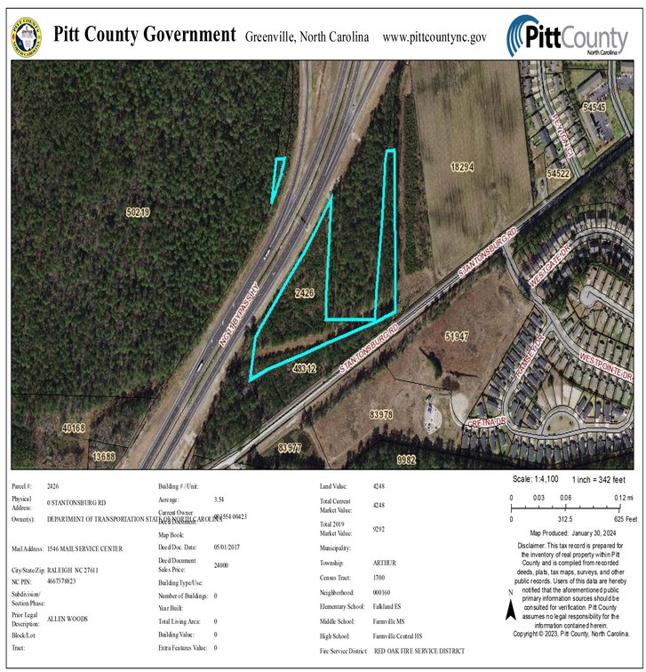 Image for NCDOT 2024 Residue Properties Round 1 Upset Bid Period Ends May 15th at 10 AM!