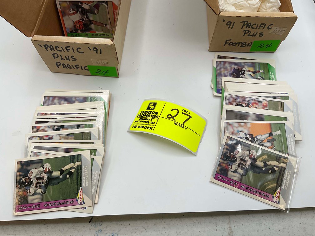 Image for Large Collection of Collectible Trading Cards,  Sport Memorabilia, Coins and Stamps