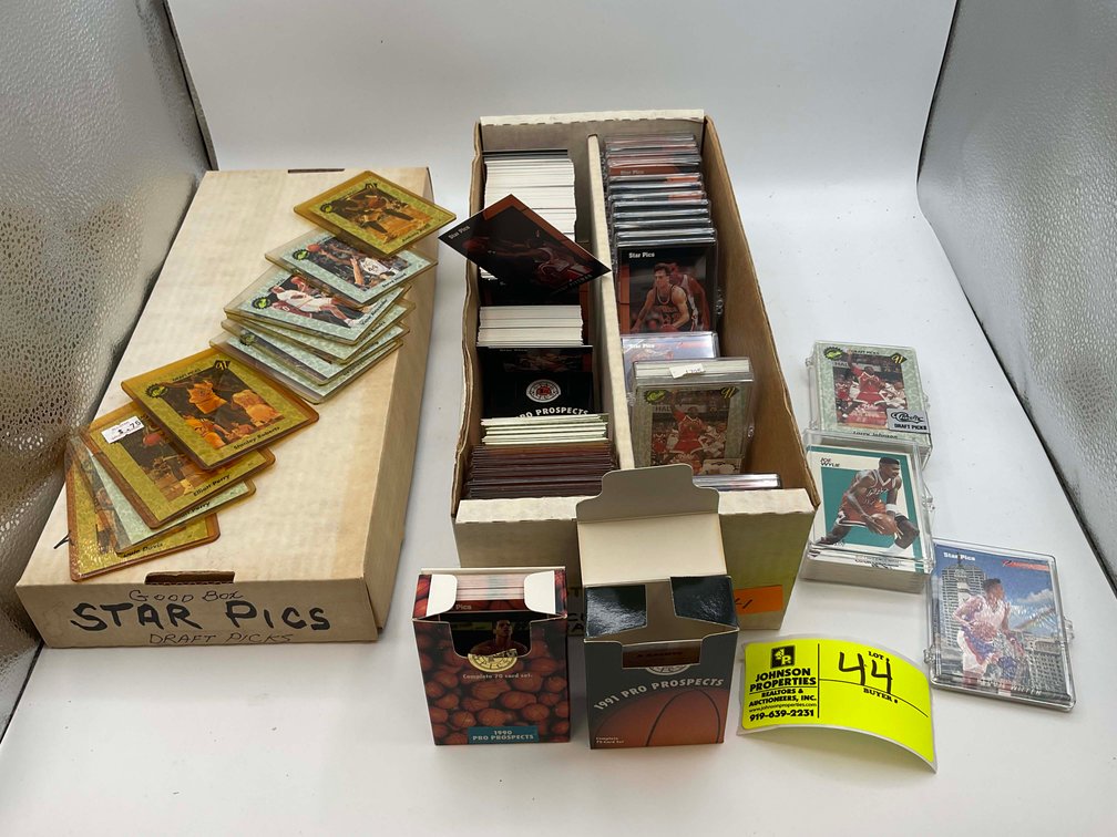 Image for Large Collection of Collectible Trading Cards,  Sport Memorabilia, Coins and Stamps