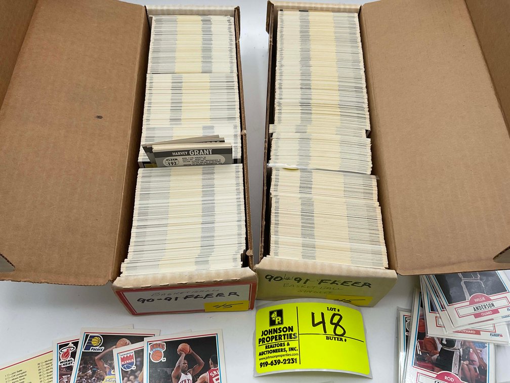 Image for Large Collection of Collectible Trading Cards,  Sport Memorabilia, Coins and Stamps