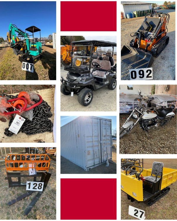 Image for Simulcast Consignment Auction! Mini Excavators, Mini Skid steers, equipment, and lots more!