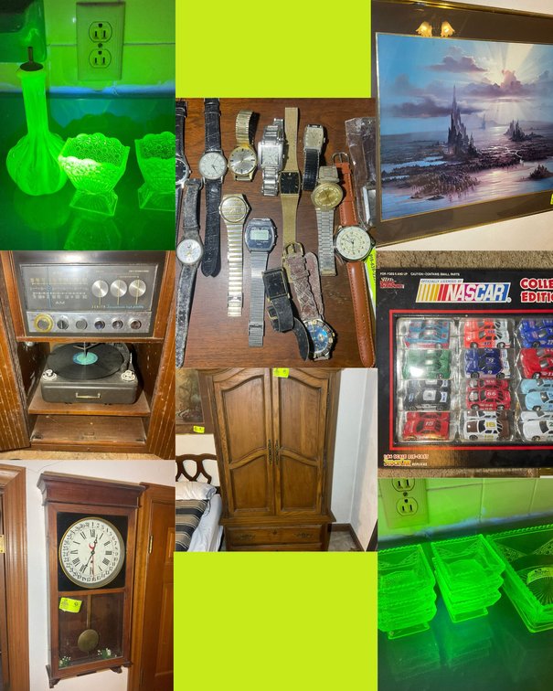Image for Online Only Personal Property Auction with Household Goods, Uranium Glass and Other Collectibles!