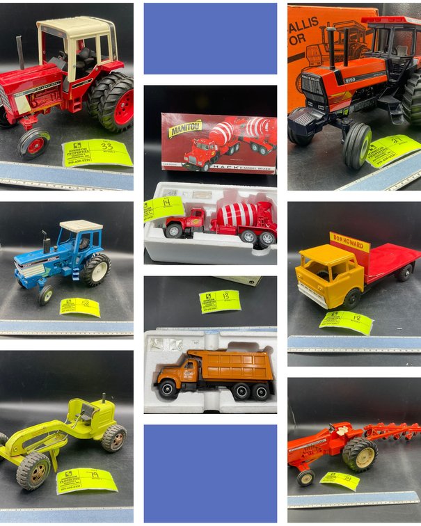 Image for Vintage Toy Trucks and Tractors Online Auction