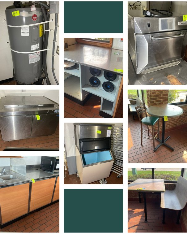 Image for Remaining Contents of Subway in Lillington Auction!