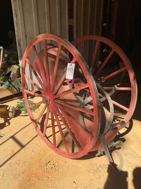 Image for Round 3 Denton Ridge Final Liquidation Event with carriages, wagons, tools, advertising items and lots more!  A portion online live simulcast but the majority will be a live auction event!