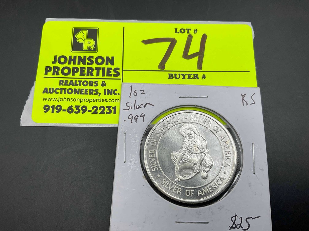 Image for Online Only Coin, Silver, and Gold Auction!