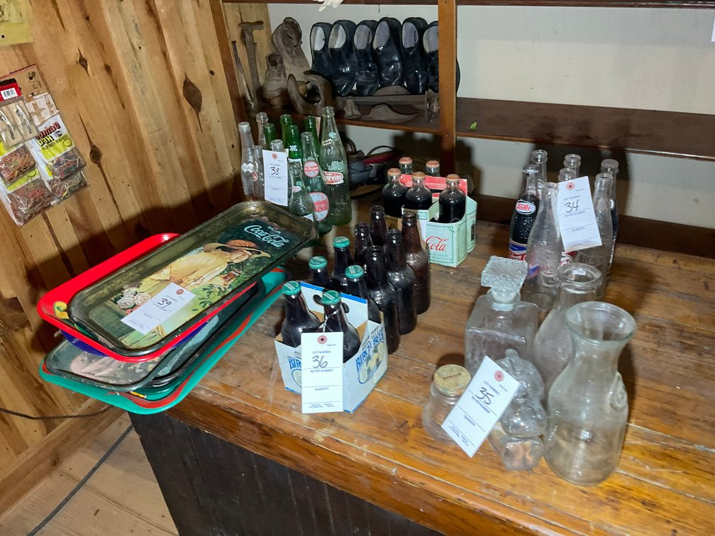 Image for Round 3 Denton Ridge Final Liquidation Event with carriages, wagons, tools, advertising items and lots more!  A portion online live simulcast but the majority will be a live auction event!