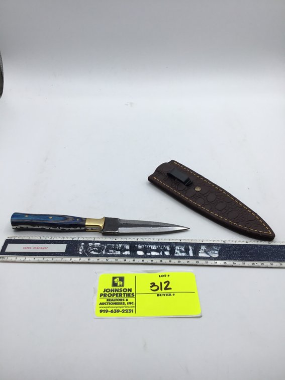 Image for Handmade Damascus Steel Knives and Online Firearms Auction  just in time for Christmas!