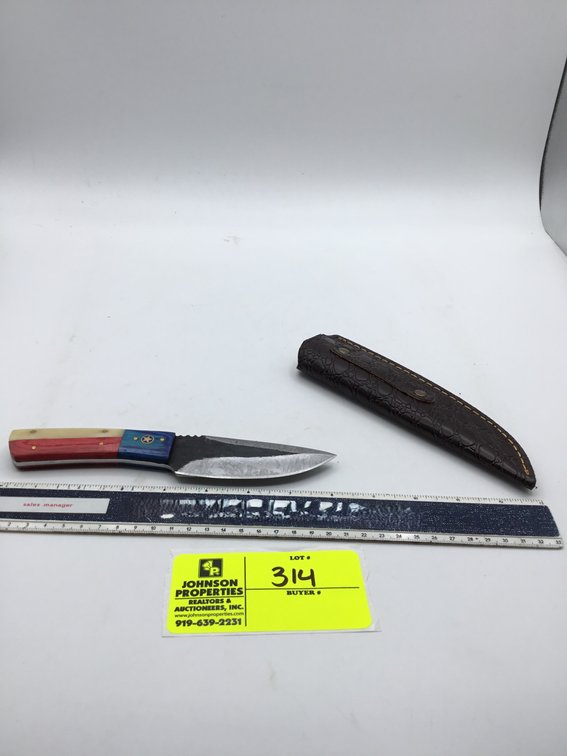 Image for Handmade Damascus Steel Knives and Online Firearms Auction  just in time for Christmas!