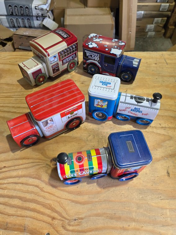 Metal car tin