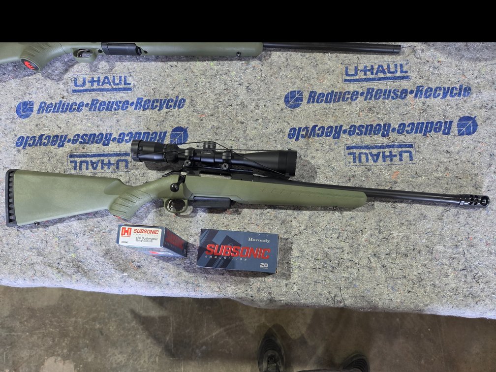 Ruger American  450 Bush Master