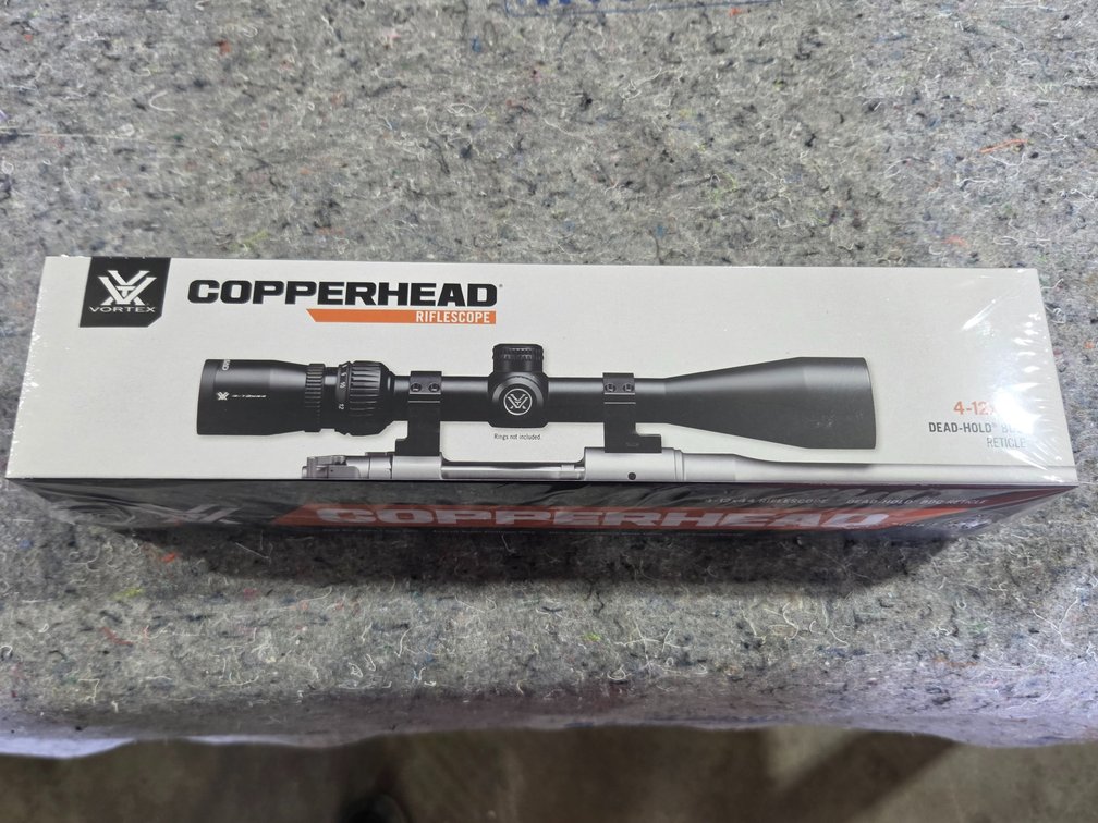 NIB Vortex Copperhead 4-12x44