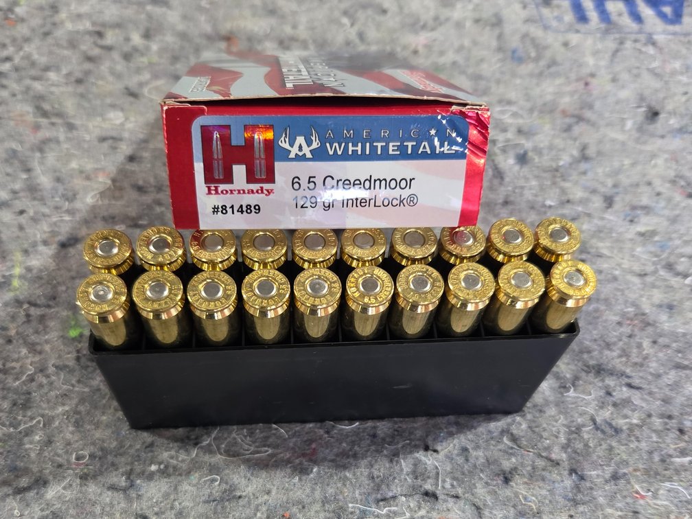 Hornady American Whitetail 129grn 6.5
