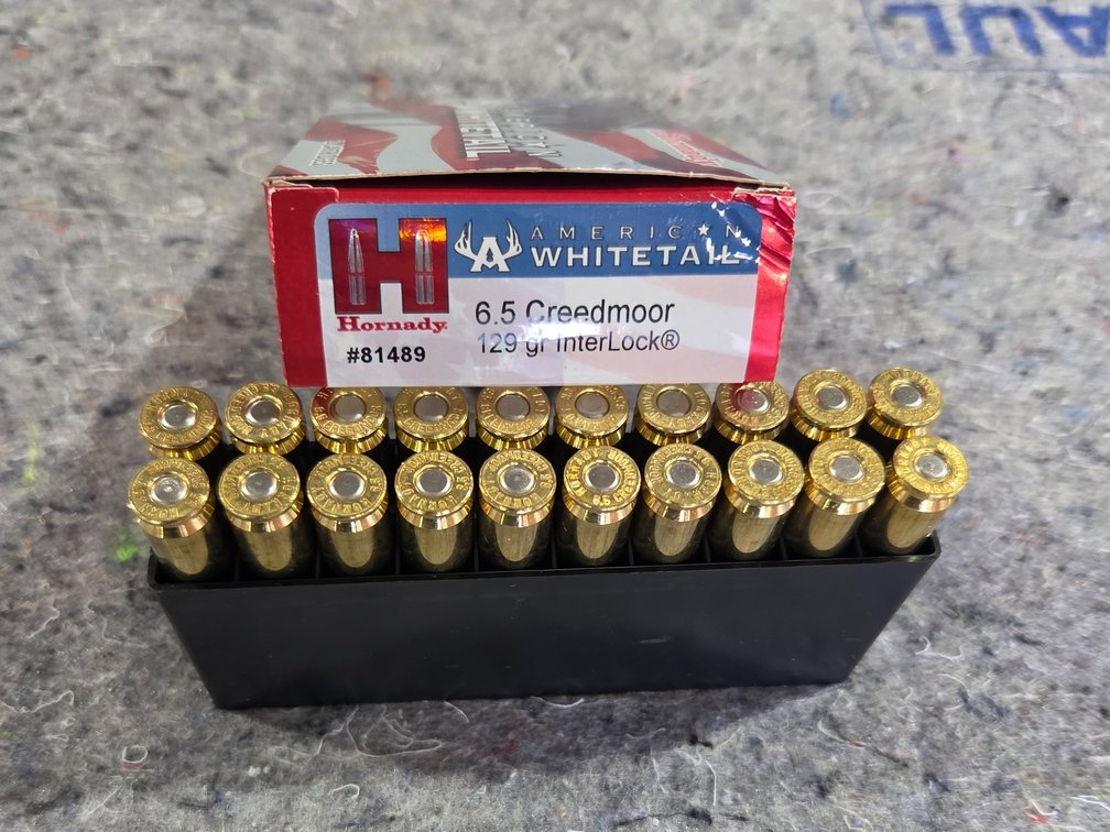 Hornady American Whitetail 129grn 6.5