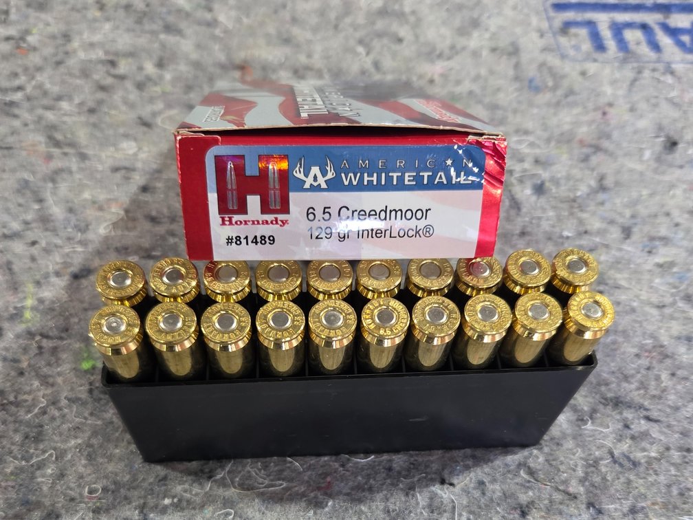 Hornady American Whitetail 129grn 6.5