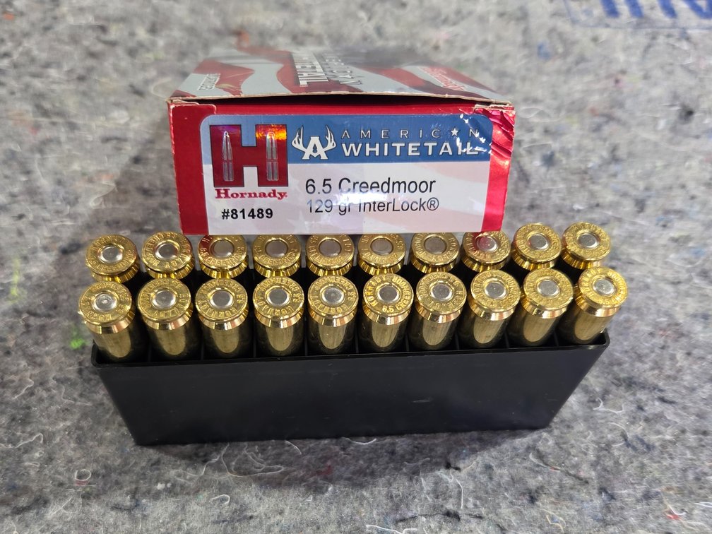 Hornady American Whitetail 129grn 6.5
