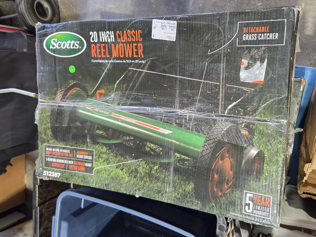 Scotts 20-Inch Classic Push Reel Mower R3C