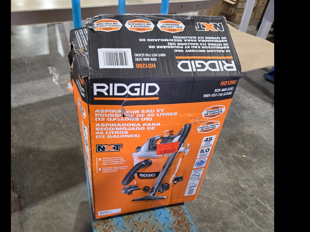 Ridgid shop vac R3C