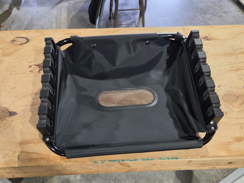 6-rod float tube holder and tackle tray R3C