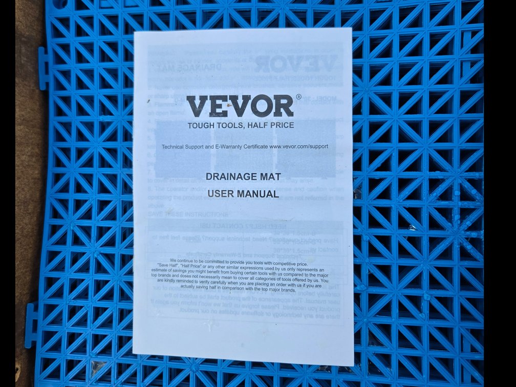 VEVOR Drainage Mat
